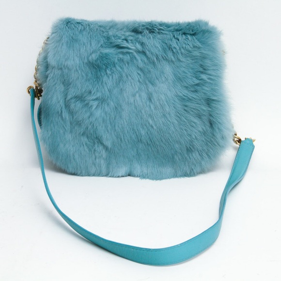 Juicy Couture Handbags - 🦋JUICY COUTURE RABBIT FUR PURSE🦋